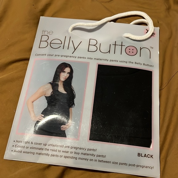 Black Maternity Band - Size XL 14/16 - Picture 2 of 6